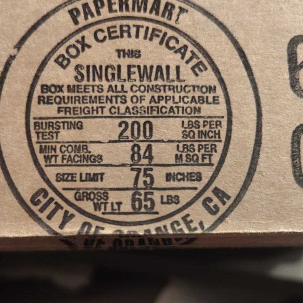 Compact Strong Shipping Boxes - Picture 2 of 2